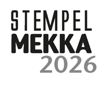 Logo Stempel-Mekka von Heindesign